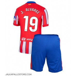 Atletico Madrid Julian Alvarez #19 Kotipaita Lapsille 2024-25 Lyhythihainen (+ shortsit)